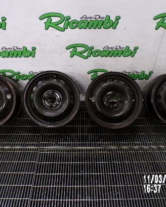 CERCHI IN FERRO FIAT PANDA 312 14 X 5.5 2018