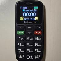 SweetLink S2 Plus dual SIM nuovo +base di ricarica