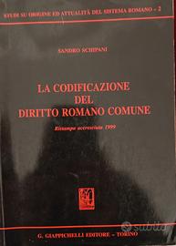 La codificazione del Diritto Romano Comune