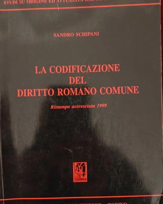La codificazione del Diritto Romano Comune