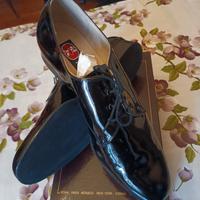 scarpe da ballo vernice nera tg 45 PAOUL 