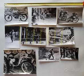 Lotto 9 foto originali gare regolarità anni 70