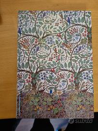 block notes copertina e retro disegno artistico