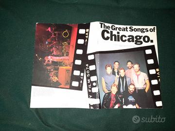 SPARTITO MUSICALE THE GREAT SONGS OF CHICAGO