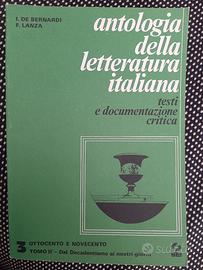 Antologia della letteratura italiana De Bernardi 