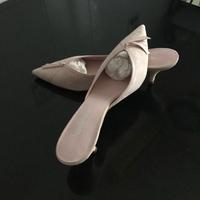 Scarpe donna Sabot Vera Pelle  cipria