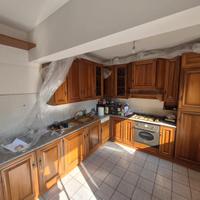 Cucina Scavolini legno massello + elettrodomestici