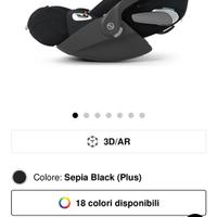 Seggiolino/ovetto cybex come nuovo