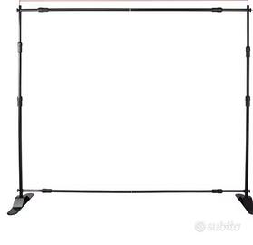 stand per sfondi fotografici
