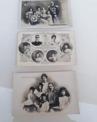 Cartoline storiche casa Savoia/primi 900 nuove