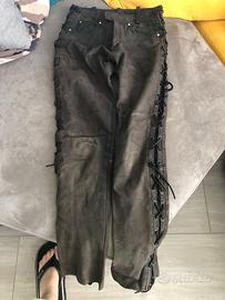 Pantaloni in pelle