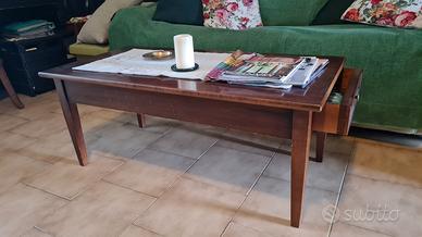 Tavolino da soggiorno arte povera 