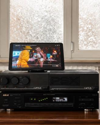 Hi-Fi Cyrus Two con Cyrus PSX, Akai,Chario Syntar3