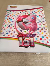 album Pokemon 151 set base completo