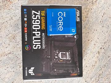 Kit ASUS Z590 Gaming + intel i7