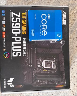 Kit ASUS Z590 Gaming + intel i7