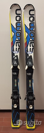 sci SALOMON 110cm attacco regolabile + bastoncini