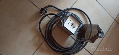 prolunga con presa stagna 5m