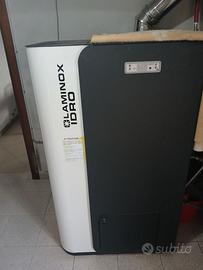 Caldaia a pellet 21,6kw per riscaldamento e sanita