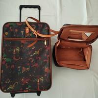 Valigia trolley e beauty case Piero Guidi