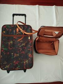 Valigia trolley e beauty case Piero Guidi