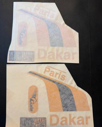 stiker Paris Dakar BMW  GS 40Th Urban 