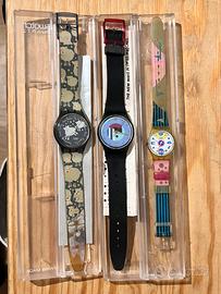 3 orologi Swatch vintage da collezione