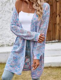 Cardigan lungo donna