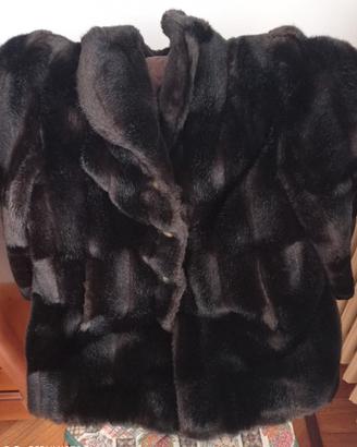 PELLICCIA ECOLOGICA DONNA MEZZO BUSTO 