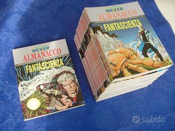 ALMANACCHI FANTASCIENZA lotto fumetti NATHAN NEVER