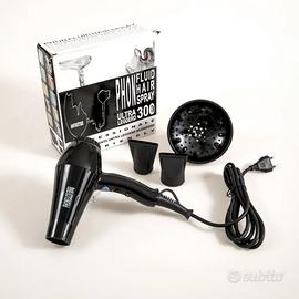 Phon Asciugacapelli Hair Spray Fluid 300 gr Nero