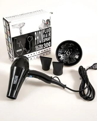 Phon Asciugacapelli Hair Spray Fluid 300 gr Nero