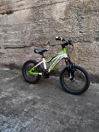 Bicicletta mountain bike bambino 16 pollici