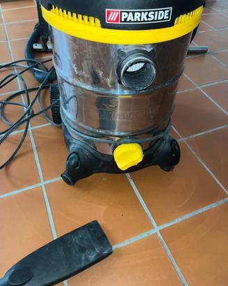 Aspiratutto Parkside acciaio inox