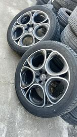 Cerchi alfa romeo stelvio da 21 con gomme estive