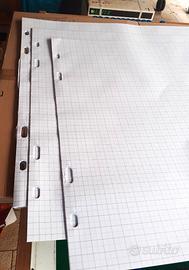 10 x Blocchi per lavagna - 20 fogli - 65 x 98 cm