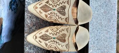 ciabatte  arabe antiche 