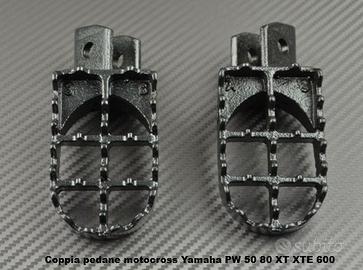 Coppia pedane motocross Yamaha PW 50 80 XT XTE 600