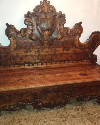 Cassapanca in legno 