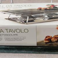 pietra ollare grill da tavolo nuova