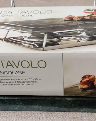 pietra ollare grill da tavolo nuova