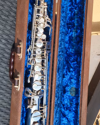 SASSOFONO SOPRANO KOHLERT vintage e RICURVO:NUOVO!