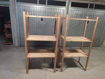 Scaffali legno Ikea / trasporto 