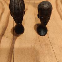 Statuette africane in legno