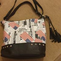 BORSA TRACOLLA  Stile "America"