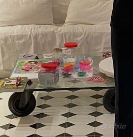 Tavolo con ruote Fontana Arte