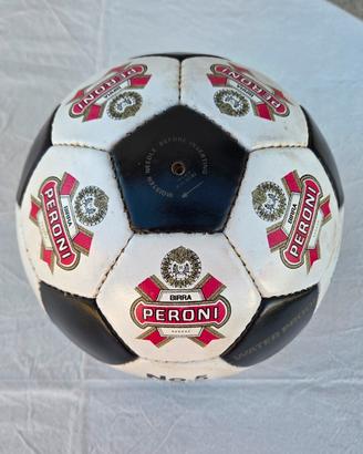 Pallone da calcio vintage Birra Peroni.