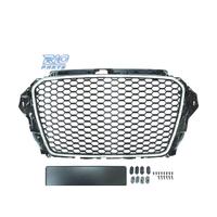 GRIGLIA AUDI A3 8V 12-16 LOOK RS3 NERO CROMATO ABS