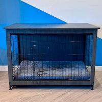 Kennel arredo legno 98cm doppio ingresso