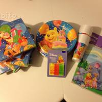 Kit coordinato party compleanno winnie the pooh